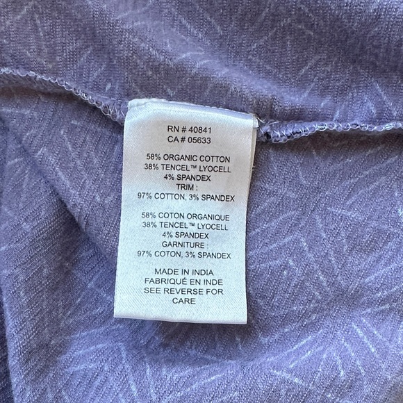 Aventura Lavender Geometric Midi Dress Size S - Picture 6 of 8